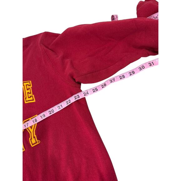 Iowa State University Champion Eco Fleece Sweatshirt Unisex Fit Size Large - Picture 6 of 7